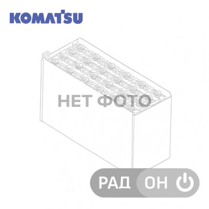 Купить или восстановить тяговую батарею 8PzB400  для вилочного погрузчика KOMATSU FB14EX-8